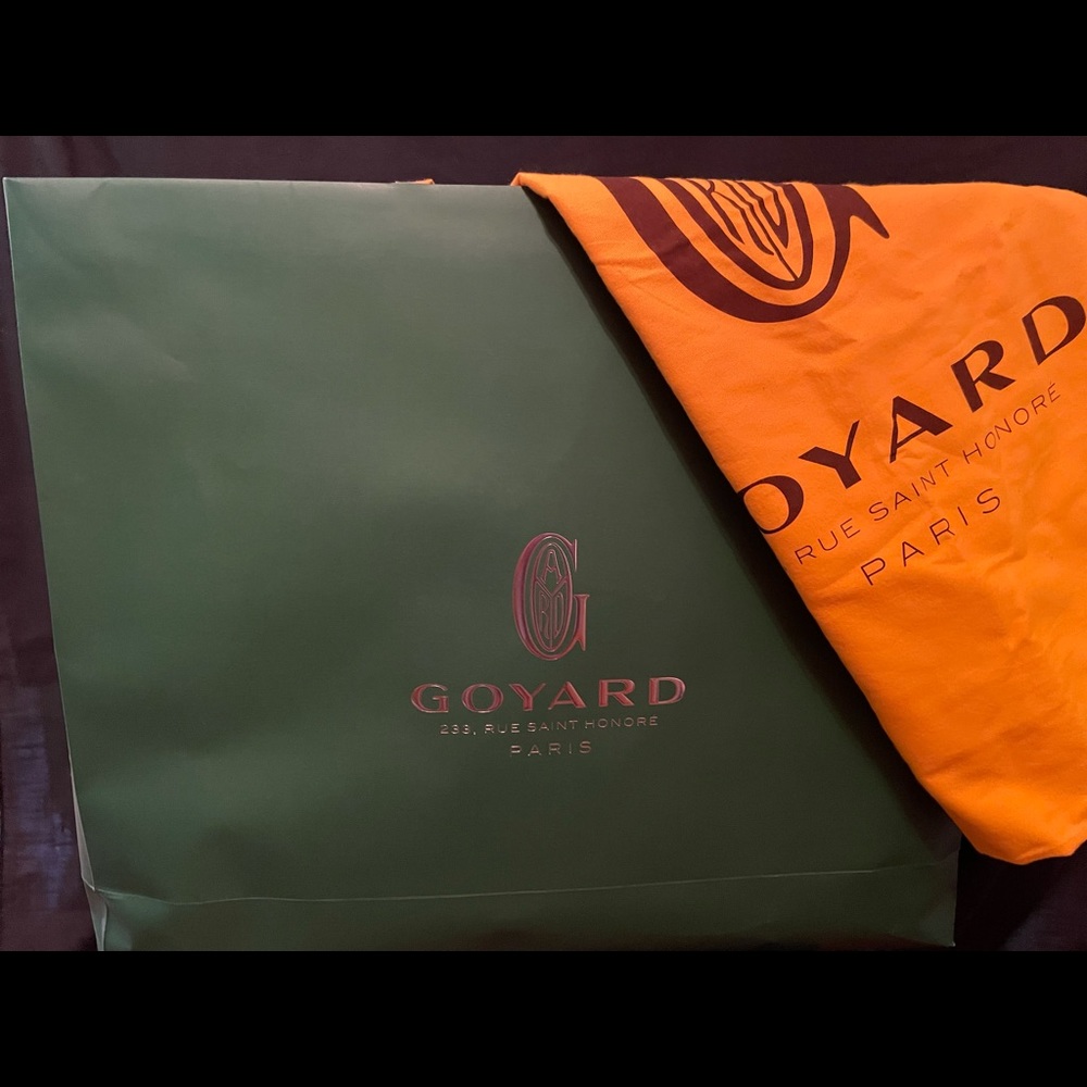 Goyard Shopping 🛍 bag w/ fabric dust bag